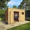 Waltons 12' X 6' Premium Shiplap Pent Roof Garden Shed -EcoFlora Sales Shop SI 001 004 0129 12x6 Premium Shiplap Pent MG2D MainDO