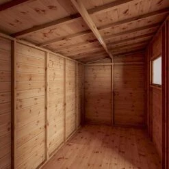 Waltons 14' X 6' Premium Shiplap Pent Roof Garden Shed -EcoFlora Sales Shop SI 001 004 0130 14x6 Premium Shiplap Pent Detail0011