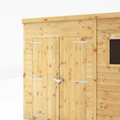 Waltons 10' X 8' Premium Shiplap Pent Roof Garden Shed -EcoFlora Sales Shop SI 001 004 0131 10x8 Premium Shiplap Pent Detail003
