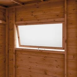 Waltons 12' X 8' Premium Shiplap Pent Roof Garden Shed -EcoFlora Sales Shop SI 001 004 0132 12x8 Premium Shiplap Pent Detail004