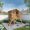 Waltons 5' X 5' Children's Tulip Playhouse With Tower -EcoFlora Sales Shop SI 002 001 000620Tulip20Playhouse20With20Tower20120Mercia
