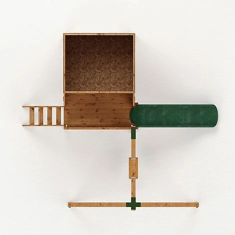 Waltons 5' X 5' Children's Tulip Playhouse With Tower & Activity Set 8 Waltons 5' X 5' Children's Tulip Playhouse With Tower & Activity Set - Image 6