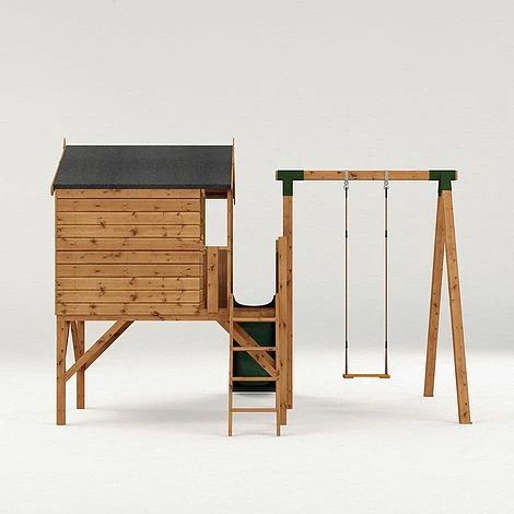 Waltons 5' X 5' Children's Tulip Playhouse With Tower & Activity Set 5 Waltons 5' X 5' Children's Tulip Playhouse With Tower & Activity Set - Image 3