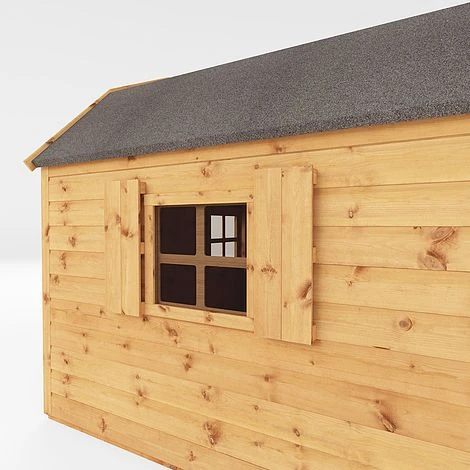 Waltons 6 X 6 Honeypot Dutch Barn Wooden Shiplap Tongue And Groove Garden Playhouse 8 Waltons 6 X 6 Honeypot Dutch Barn Wooden Shiplap Tongue And Groove Garden Playhouse - Image 6