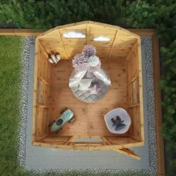 Waltons 6 X 6 Honeypot Dutch Barn Wooden Shiplap Tongue And Groove Garden Playhouse 13 Waltons 6 X 6 Honeypot Dutch Barn Wooden Shiplap Tongue And Groove Garden Playhouse -EcoFlora Sales Shop SI 002 001 0009 Dutch Barn Playhouse M4 Aerial