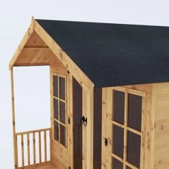 Waltons 10' X 8' Apex Summerhouse With Veranda -EcoFlora Sales Shop SI 003 001 0006 10x8 Wessex Summerhouse Detail003