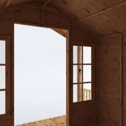 Waltons 10' X 8' Apex Summerhouse With Veranda -EcoFlora Sales Shop SI 003 001 0006 10x8 Wessex Summerhouse Detail004