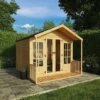 Waltons 10' X 8' Apex Summerhouse With Veranda 2 Waltons 10' X 8' Apex Summerhouse With Veranda -EcoFlora Sales Shop SI 003 001 0006 10x8 Wessex Summerhouse MG2D MainDC
