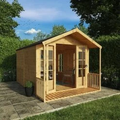 Waltons 12' X 8' Apex Summerhouse With Veranda