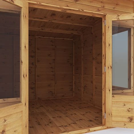 Waltons 8 X 8 Wooden Garden Shiplap Tongue And Groove Helios Summerhouse Garden Room 6 Waltons 8 X 8 Wooden Garden Shiplap Tongue And Groove Helios Summerhouse Garden Room - Image 4