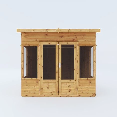 Waltons 8 X 8 Wooden Garden Shiplap Tongue And Groove Helios Summerhouse Garden Room 10 Waltons 8 X 8 Wooden Garden Shiplap Tongue And Groove Helios Summerhouse Garden Room - Image 8