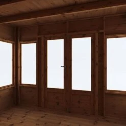 Waltons 10 X 8 Garden Shiplap Tongue And Groove Helios Summerhouse Outdoor Garden Room -EcoFlora Sales Shop SI 003 001 0009 10x8 Helios Summerhouse Detail004