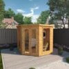 Waltons 7 X 7 Wooden Outdoor Shiplap Tongue And Groove Premier Corner Garden Summerhouse 2 Waltons 7 X 7 Wooden Outdoor Shiplap Tongue And Groove Premier Corner Garden Summerhouse -EcoFlora Sales Shop SI 003 001 0037 7x7 Premium Corner Summerhouse DC W1b