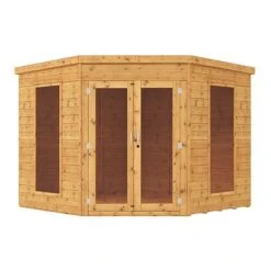 Waltons 8 X 8 Wooden Shiplap Tongue And Groove Premier Corner Summerhouse Garden Room 17 Waltons 8 X 8 Wooden Shiplap Tongue And Groove Premier Corner Summerhouse Garden Room -EcoFlora Sales Shop SI 003 001 0038 8x8 Premium Corner Summerhouse Studio Front 2