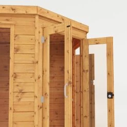Waltons 11' X 7' Corner Summerhouse With Side Shed 16 Waltons 11' X 7' Corner Summerhouse With Side Shed -EcoFlora Sales Shop SI 003 001 0064 11x7 Corner Summerhouse with Side Shed Studio Detail003