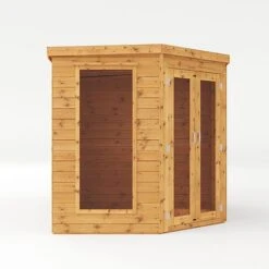 Waltons 11' X 7' Corner Summerhouse With Side Shed 20 Waltons 11' X 7' Corner Summerhouse With Side Shed -EcoFlora Sales Shop SI 003 001 0064 11x7 Corner Summerhouse with Side Shed Studio Left