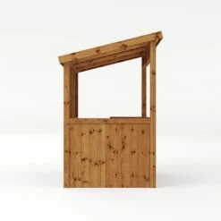 Waltons 6' X 4' Pressure Treated Garden Bar -EcoFlora Sales Shop SI 003 001 0077 4x6 PT Outdoor Bar Left