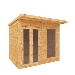 Waltons 8' X 6' Pent Summerhouse -EcoFlora Sales Shop SI 003 001 0080 8x6 Pent Summerhouse StudioDC
