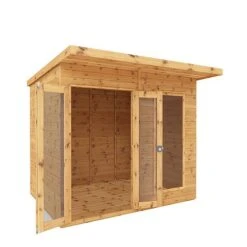 Waltons 8' X 6' Pent Summerhouse -EcoFlora Sales Shop SI 003 001 0080 8x6 Pent Summerhouse StudioDO