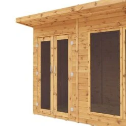 Waltons 10' X 6' Pent Summerhouse -EcoFlora Sales Shop SI 003 001 0081 10x6 Pent Summerhouse Studio Detail004