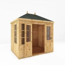 Waltons 8' X 6' Hip Roof Summerhouse -EcoFlora Sales Shop SI 003 001 0082 8x6 Clover Summerhouse MainDO