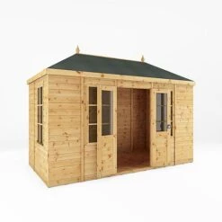 Waltons 12' X 6' Hip Roof Summerhouse -EcoFlora Sales Shop SI 003 001 0083 12x6 Clover Summerhouse MainDO