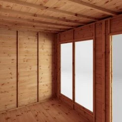 Waltons 18 X 6 Maine Pent Wooden Garden Summerhouse With Patio Area Shiplap Tongue And Groove 17 Waltons 18 X 6 Maine Pent Wooden Garden Summerhouse With Patio Area Shiplap Tongue And Groove -EcoFlora Sales Shop SI 003 001 0091 Summerhouse DT Shiplap Pent 18x6 Patio Area Detail002