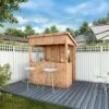 Waltons 6' X 4' Premium Pressure Treated Garden Bar - 2 Styles Available 2 Waltons 6' X 4' Premium Pressure Treated Garden Bar - 2 Styles Available -EcoFlora Sales Shop SI 003 001 0092 Pressure Treated Pent 4x6 Bar M1 Main3