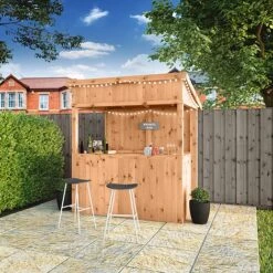 Waltons 9' X 4' Premium Pressure Treated Garden Bar - 2 Styles Available