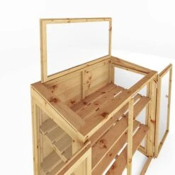 Waltons 4 X 2 Traditional Wooden Mini Greenhouse Potting Shed 16 Waltons 4 X 2 Traditional Wooden Mini Greenhouse Potting Shed -EcoFlora Sales Shop SI 004 001 0028 DT 4x2 Mini Greenhouse Detail001