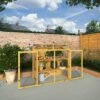 Waltons 4 X 2 Traditional Wooden Mini Greenhouse Potting Shed -EcoFlora Sales Shop SI 004 001 0028 DT 4x2 Mini Greenhouse M4 MainDO