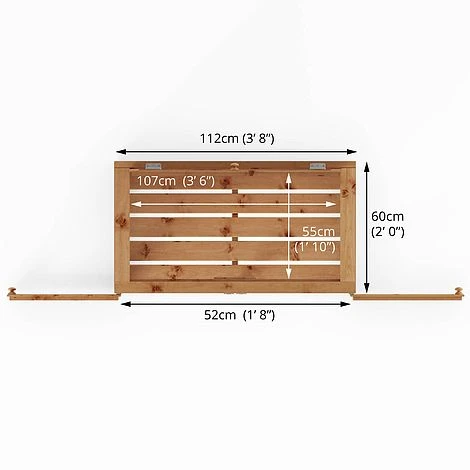 Waltons 4 X 2 Traditional Wooden Mini Greenhouse Potting Shed 13 Waltons 4 X 2 Traditional Wooden Mini Greenhouse Potting Shed - Image 11