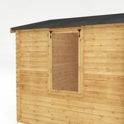 Waltons 2.6m X 3.3m 19mm Log Cabin -EcoFlora Sales Shop SI 006 001 0021 2.6mx3.3m Log Cabin 19mm Studio Detail002