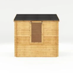 Waltons 2.6m X 3.3m 19mm Log Cabin -EcoFlora Sales Shop SI 006 001 0021 2.6mx3.3m Log Cabin 19mm Studio Left