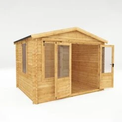 Waltons 2.6m X 3.3m 19mm Log Cabin -EcoFlora Sales Shop SI 006 001 0021 2.6mx3.3m Log Cabin 19mm StudioDO
