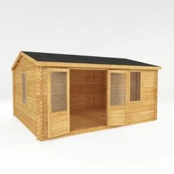 5m X 4m Home Office Elite - 34mm Double Glazed -EcoFlora Sales Shop SI 006 003 0077 5mx4m Home Office Elite 34mm Double Glazed Studio MainDO