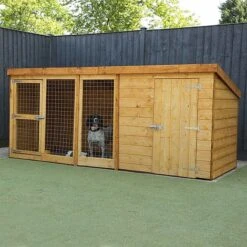 Waltons 10' X 4' Dog Run And Kennel