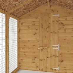 Waltons 10' X 6' Dog Kennel And Run -EcoFlora Sales Shop SI 010 001 0006 10x6 Dog Run Extension and Floor Pack Detail002