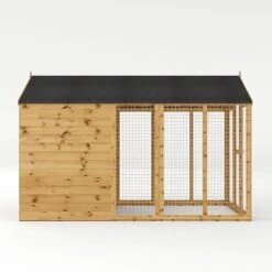 Waltons 10' X 6' Dog Kennel And Run -EcoFlora Sales Shop SI 010 001 0006 10x6 Dog Run Extension and Floor Pack Left