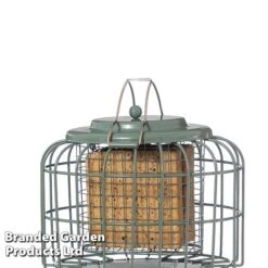 The Nuttery Squirrel-Proof Oval Fat Ball/Suet Cake Feeder Ocean Green 5 The Nuttery Squirrel-Proof Oval Fat Ball/Suet Cake Feeder Ocean Green -EcoFlora Sales Shop SUET CAKEFEEDE S47627