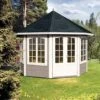 Veronica 4 9.2m2 Summerhouse 3.4m Diameter 1 Veronica 4 9.2m2 Summerhouse 3.4m Diameter -EcoFlora Sales Shop Veronica204209.220life