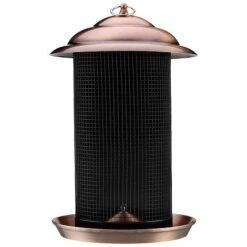 Happy Beaks Copper Finish Twin Feeder -EcoFlora Sales Shop WEBG36212