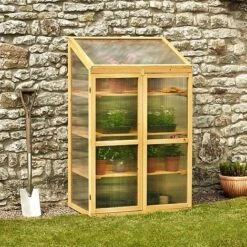 Garden Grow Three-Tier Wooden Cold Frame -EcoFlora Sales Shop WEBG39194