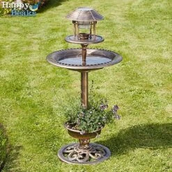 Happy Beaks Bird Hotel With Solar Light -EcoFlora Sales Shop z HB3488